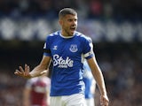 Conor Coady in action for Everton on September 18, 2022
