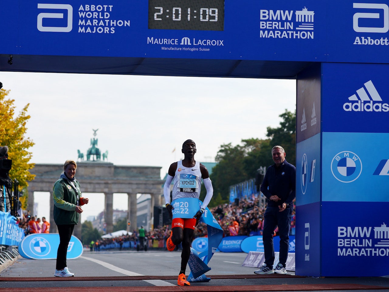 Eliud Kipchoge breaks own marathon world record in Berlin Sports Mole