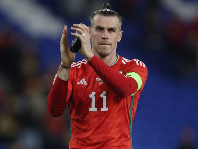 Gareth Bale na zápase Walesu 25. září 2022