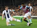 Ian Maatsen in action for Burnley against West Bromwich Albion on September 2, 2022.