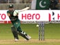 Pakistan batsman Mohammad Rizwan in action in September 2022.