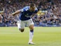 Neal Maupay celebrates scoring for Everton on September 18, 2022