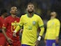 Neymar in action for Brazil on September 23, 2022