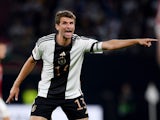 Thomas Muller in action for Germany on September 23, 2022