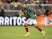 Alexis Vega celebrates scoring for Mexico on September 27, 2022