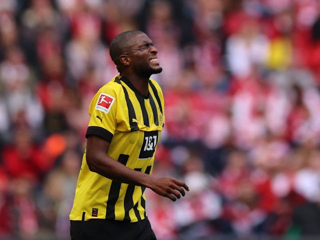 Anthony Modeste in action for Borussia Dortmund on October 1, 2022