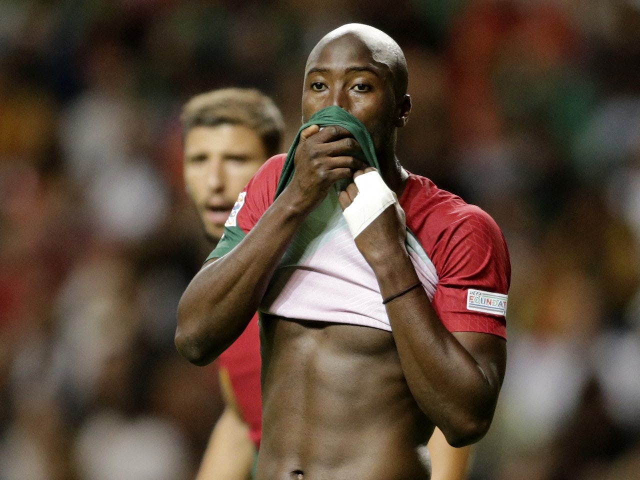 Danilo Pereira In Action For Portugal On September 27, 2022 - Sports Mole