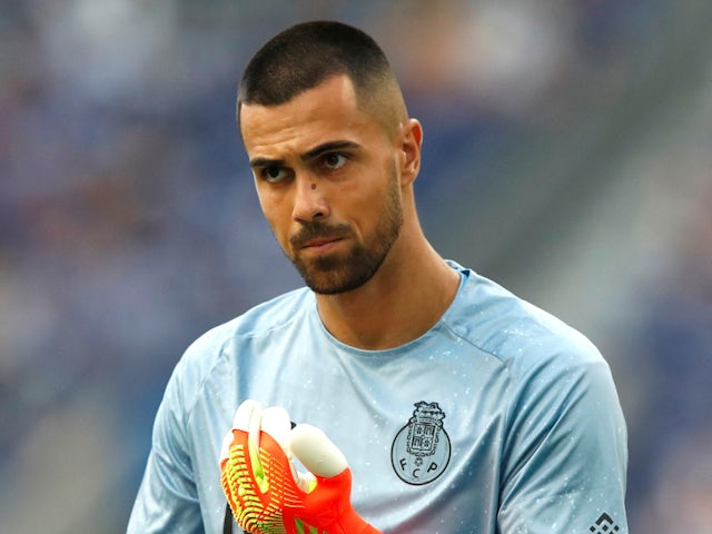 Porto goalkeeper Diogo Costa pictured in August 2022