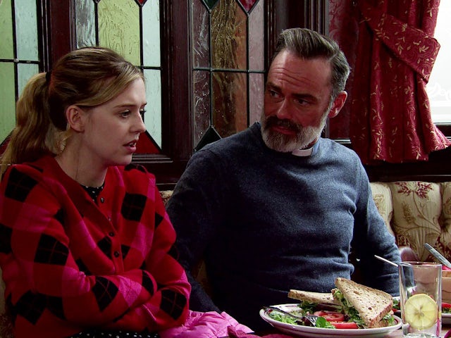 Summer and Billy on Coronation Street on October 21, 2022