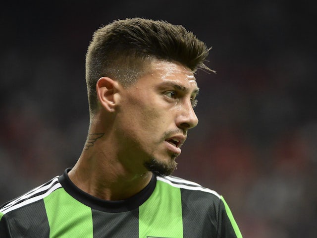 Emiliano Rigoni in action for Austin FC on October 1, 2022