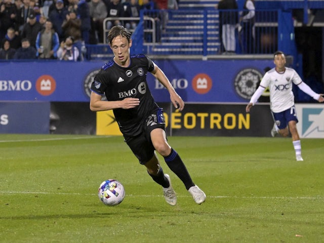 Lassi Lappalainen in action for CF Montreal on October 1, 2022