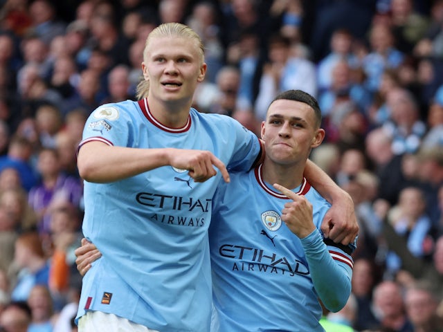 Team News: Haaland, Foden start for Man City, Shaw at centre-back for Man United