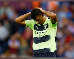 Man City's Rodri misses out through injury for Man United clash
