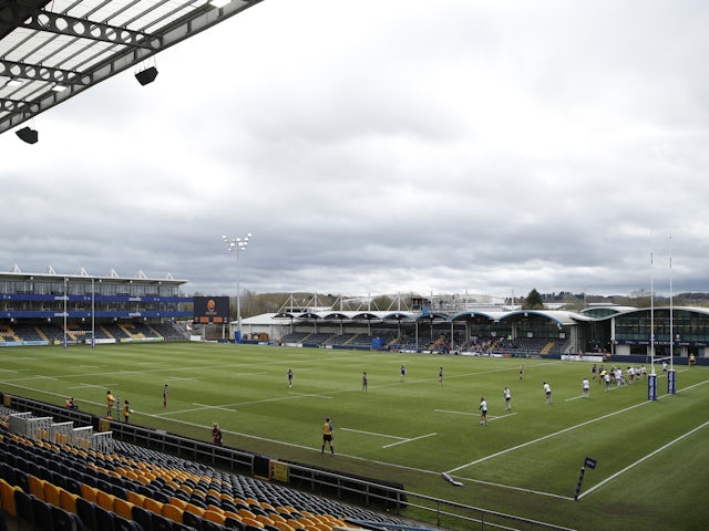 General view of Sixways Stadium, home of Worcester Warriors, in March 2021