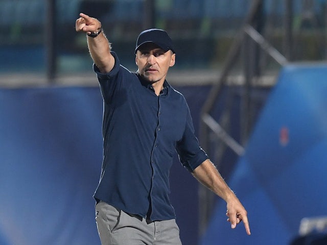 Estonia manager Thomas Haberli on September 26, 2022