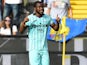 Ademola Lookman celebrates scoring for Atalanta on October 9, 2022
