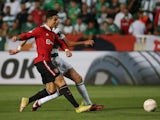 Manchester United's Cristiano Ronaldo in action against Omonia on October 6, 2022
