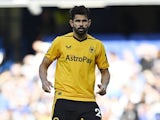 Diego Costa in action for Wolverhampton Wanderers on October 8, 2022
