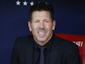 Atletico Madrid manager Diego Simeone on October 8, 2022