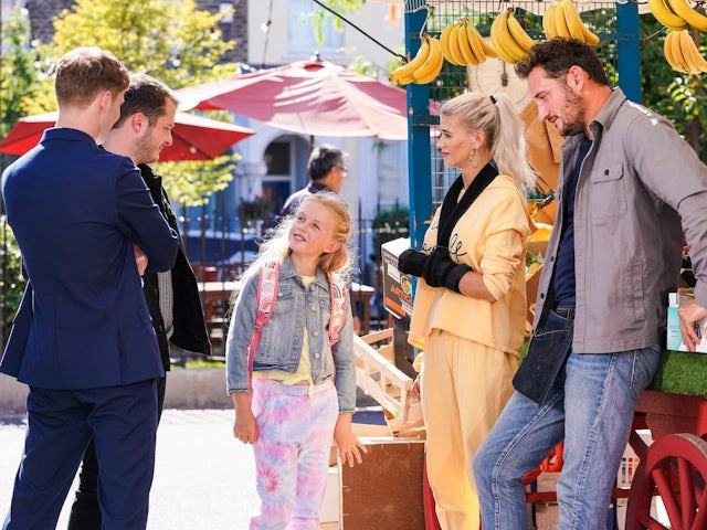 Jay, Ben, Lexi, Lola and Martin on EastEnders on October 19, 2022