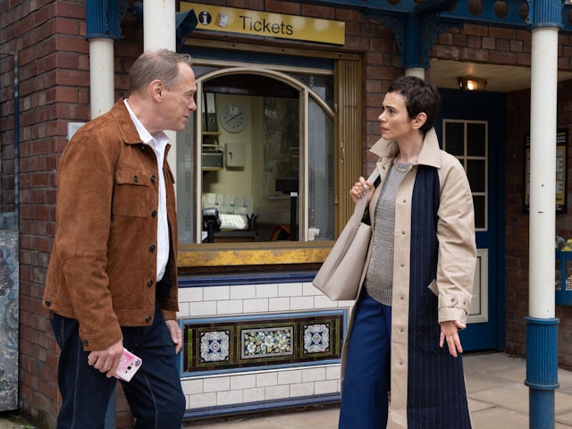 Stephen and Gabrielle on Coronation Street on October 26, 2022