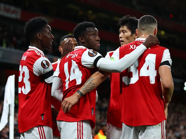 Nketiah, Holding, Vieira on target as Arsenal beat Bodo/Glimt