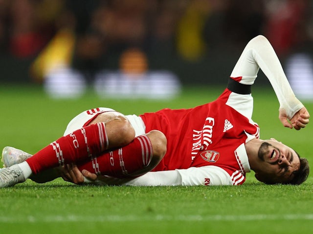 Arsenal's Fabio Vieira ruled out for 
