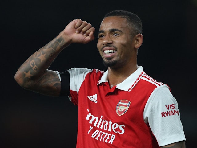 Team News: Jesus, Nketiah start in strong Arsenal XI against PSV