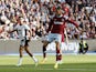 West Ham United forward Gianluca Scamacca during the win against Fulham on October 9, 2022.