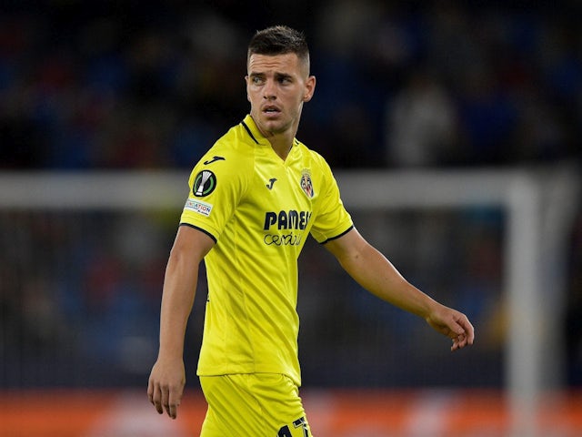 Giovani Lo Celso in action for Villarreal on October 6, 2022