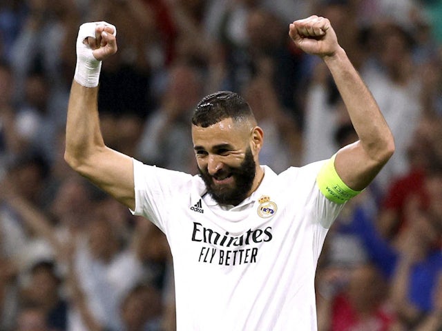 Karim Benzema in action for Real Madrid on October 5, 2022