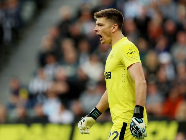 Nick Pope in action for Newcastle United on October 8, 2022