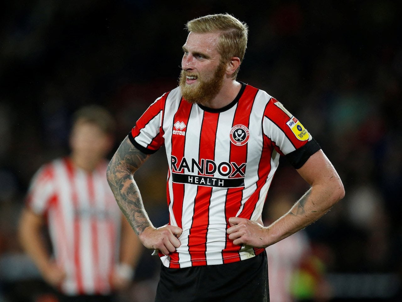 Oli McBurnie in action for Sheffield United on October 4, 2022 Sports