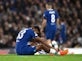 Chelsea's Wesley Fofana leaves Stamford Bridge on crutches following AC Milan win