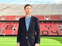 Xabi Alonso is unveiled as Bayer Leverkusen coach on October 6, 2022