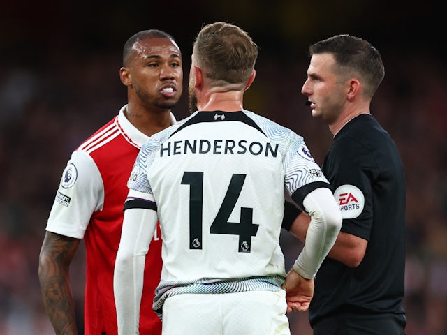 FA 'looking into Gabriel, Jordan Henderson incident'