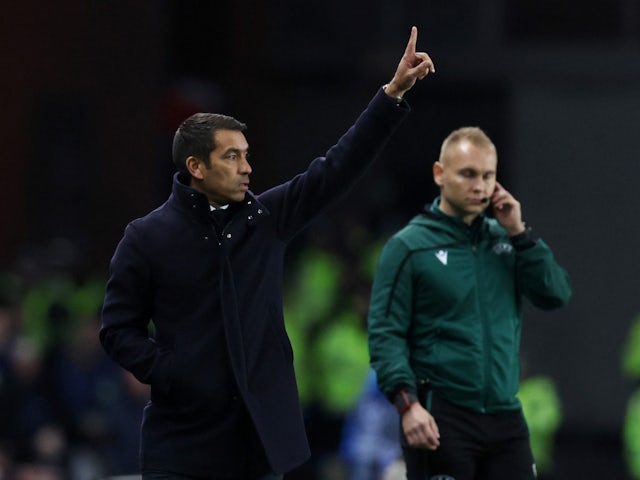 Van Bronckhorst questions mentality of Rangers players after Liverpool thrashing