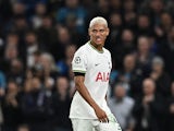 Richarlison in action for Tottenham Hotspur on October 12, 2022