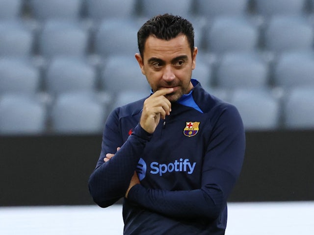 L'allenatore del Barcellona Xavi nella foto di settembre 2022