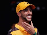 Daniel Ricciardo pictured on October 20, 2022
