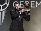 Final Ballon d'Or rankings in full as Karim Benzema takes top prize