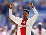 Southampton's Kyle Walker-Peters celebrates after the match on August 20, 2022