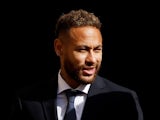 Brazil's Neymar leaves court after standing trial on fraud and corruption charges over the transfer to Barcelona from Santos in 2013, pictured on October 18, 2022