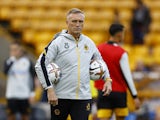 Caretaker Wolverhampton Wanderers head coach Steve Davis on October 15, 2022.
