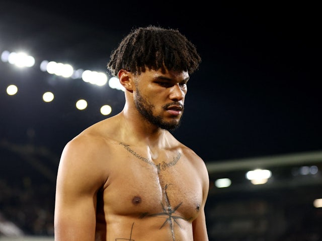 Tyrone Mings in action for Aston Villa on October 20, 2022