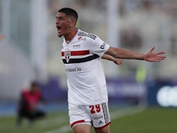 Sao Paulo youngster Pablo Maia in October 2022.