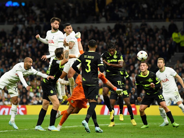 Tottenham held by Sporting after late VAR drama