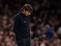 Tottenham Hotspur manager Antonio Conte looks dejected on November 6, 2022