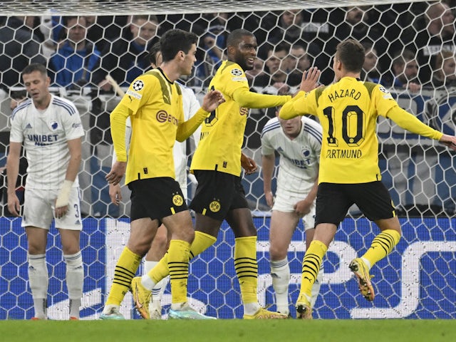 Result: Dortmund round off Group G campaign with draw against Copenhagen