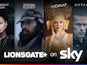 Lionsgate+ on Sky